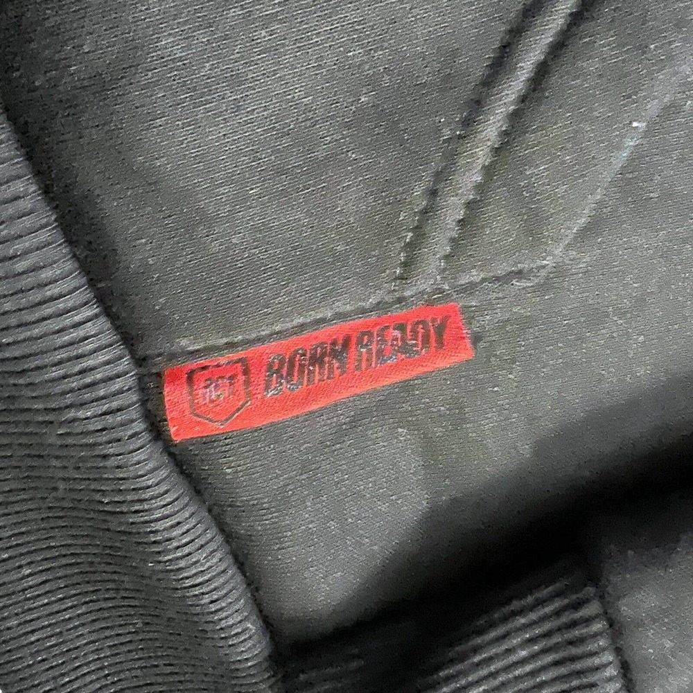 REDCON1 Men Black Red Graphic Highest State of Readiness Pullover Hoodie Shirt S - Picture 5 of 7